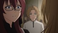 Lilia and Rudeus realize Zenith lost her speech and memories (Image via Bind)